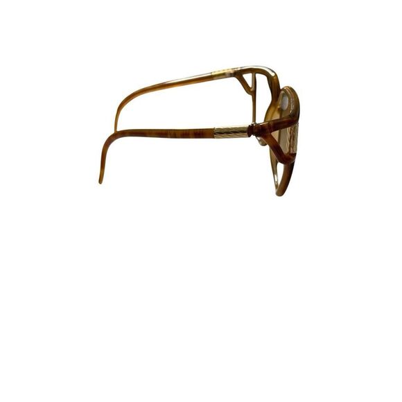 Vtg 70s Ted Lapidus Oversized Tortoise Sunglasses Paris France With Case Hippie